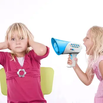 Mini Ragų Juokinga Vaikams, Žaislai, 7 Skirtingų Balsų Smart Balso Keitiklis Garsiakalbis Vaikų Švietimo Skambantis Žaislas Balso Keitimas Ragų