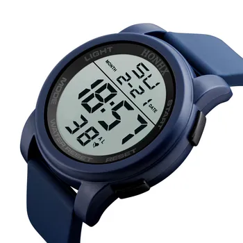 2020 Šviesos žiūrėti Prabangių Vyrų Kvarcinis Analoginis Black Laikrodis Skaitmeninis Karinių Vyrų Laikrodis LED Vandeniui Sporto Žiūrėti Vyrams