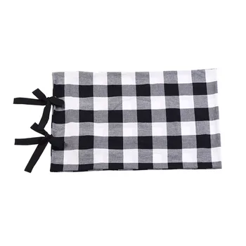 74x48/50x80cm 2vnt juoda balta languotas medvilnės užvalkalas paketas, pagalvių užvalkalus lova dryžuotas medvilnės audinys pora pagalvės užvalkalą