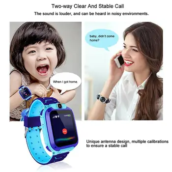 2020 Vaikai Horloges Sos Gps/Lbs Locatie Multifunctionele Smart Žiūrėti Waterdichte Smartwatch Voor Vaikai Voor 