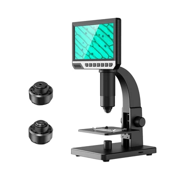 7inch Didelės raiškos Ekraną 2000X Skaitmeninis Mikroskopas su 12MP Kamera, 1080p Vaizdo Biologinį Ląstelių ir pramonė didinamasis stiklas