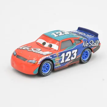 Disney Pixar Cars 3 No. 123 Žaibo McQueen Jackson Audra 1:55 Diecast Metalo Lydinio Modelis Žaislai Automobilių Naujųjų Metų Dovanos, Žaislai Berniukams