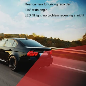 LEEPEE Aukštos raiškos Brūkšnys Cam Automobilio Galinio vaizdo Kamera 4Pin 2,5 mm Vaizdo Uosto LED Naktinio Matymo 140° Plataus Kampo Auto Priedai