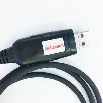 Bekeenon USB programavimo kabelis KENWOOD,QUANSHENG,BAOFENG BF-UV5R BF888S,Puxing,TDX ir kt walkie talkie Su CD Tvarkyklės