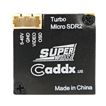 Caddx Turbo Micro SDR2 1200TVL FPV Kamera Dvigubo Skenavimo Super WDR Sony 1/2.8 inch Exmor jutiklis 2.1 mm NTSC/PAL 16:9/4:3 Perjungiamos