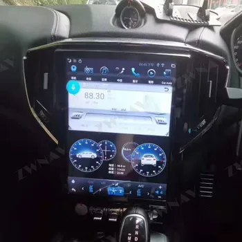 Už Maserati GHIBLI 2011-2019 12.1 Colių Vertikalus Ekranas, Multimedia, Radijo Grotuvas Automobilių GPS Navigacijos 2din Android 9 PX6System