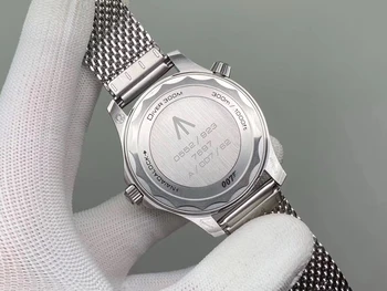 Mens Watch Vandeniui Ne Laikas Mirti, Automatinė vyrų laikrodžiai Limited Edition Kapitonas James Bond 007 Naras 300M Žiūrėti Dizaineris