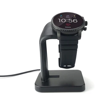 Pakeitimo Magnetinio Įkrovimo Dokas Smart Žiūrėti Kroviklis, skirtas Iškastinio Gen 4 5 Sporto Žiūrėti USB Kabelis Lopšys 2018 Redakcija Smartwatch
