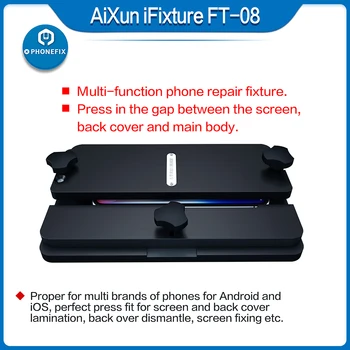 Aixun iFixture FT-08 Telefonu Remontas Rungtynių Telefono LCD Ekraną, Paspauskite Tinka Galinį Dangtelį Išardyti Laminavimas Ekrano Tvirtinimo Remontas