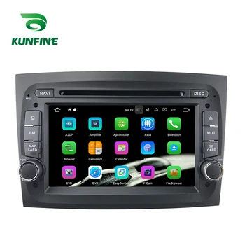 Android 9.0 Core PX6 A72 Ram 4G Rom 64G Car DVD GPS Multimedia Player Automobilio Stereo FIAT Doblo radijo headunit 3G wifi