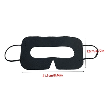 100 Vnt Higienos VR Kaukė Pad Juodas Vienkartiniai Akių kaukė Vive 3D Virtualus Realit 1XCB