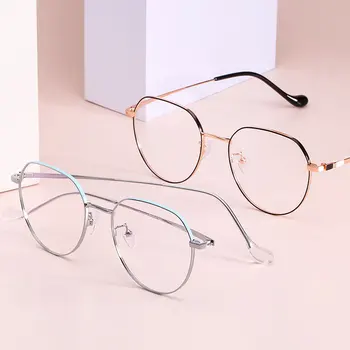 Naujas metalo viso kadro akiniai asmenybės tendencijų vyrai ir moterys butas akinius gali būti įrengta trumparegystė akinių rėmelis.