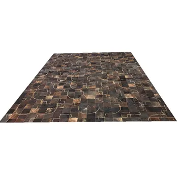 American retro stiliaus prabangūs karvės odos kratinys kilimas , nekilnojamojo karvės odos kilimas kambarį apdaila vila plotas kilimas