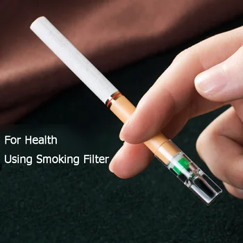 100vnt Nustatyti Vienkartinių Rūkymas Filtro Vamzdis Cigarečių Sumažinti Deguto Filtro Laikiklis Valymo Bako Rūkymo Reikmenys, Akrilo