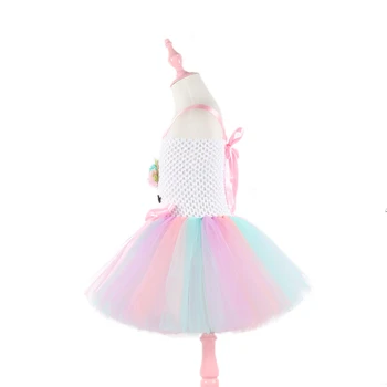 Moeble kalėdų tutu suknelė Vienaragis mergina платье единорог vestido infantil helovinas kostiumas skraiste licorne anniversaire DT-1935 m.