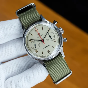 Heren Horloge Vyrų Žuvėdra 1963 Judėjimo Pilotas Riešo Žiūrėti Vertus Vėjo Mechaninė Safyras Chronograph Vyrų Laikrodžiai 2020 Prabanga