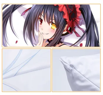 Anime WataMote Tomoko Kuroki Kawaii Seksuali Mergina Pagalvę Padengti Otaku Kūno Hugging Užvalkalas Dakimakura Pagalvės užvalkalą dangtis