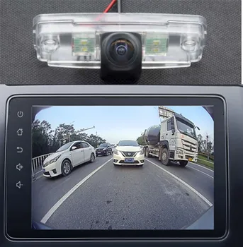 HAINAUT 1080P Kamera, Atbulinės Fisheye automobilių Stovėjimo aikštelė, Automobilio Galinio vaizdo Kamera Subaru Impreza 2001-2011 Impreza 2009 Forester 2008 - 2012 m.