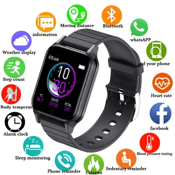 2020 Naujas Smart Watch Moterų, Vyrų Širdies ritmas, Kūno Temperatūra Stebėti Užsakymą Tapetai Sporto Laikrodžiai 