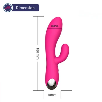 Naujų Erotiniai G-Spot Sekso Žaislai moterims, dildo, Vibratoriai Massager, USB Įkrovimo G-Spot Lazdelė Vibartor Moterų Suaugusiųjų Sekso Produktus