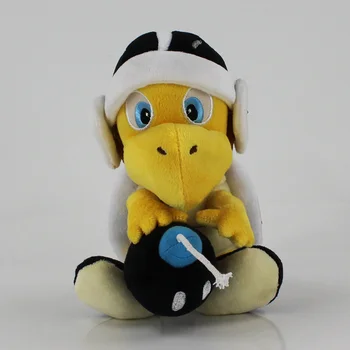 3pcs/Set Anime ir Animacinių filmų Beždžionė, Drakonas Grybų Pliušinis Žaislas Plaktukas Bomba Vėžlys Minkšti Kimštiniai Lėlės