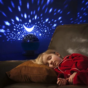 Dangaus Projektorius Star Mėnulis Galaxy Naktį, Šviesos, Vaikams, Vaikų Kambario Dekoro Projektorius Sukasi Darželio Naktį Šviesos Diodų (Led) Lempos Kūdikių