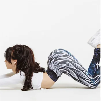 Harajuku 3D sparno antblauzdžiai moterims 2018 push up sportinio fitneso legging athleisure kultūrizmo seksualus moterų kelnės