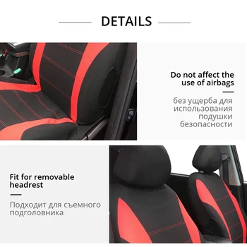 Automobilių Sėdynių užvalkalai Interjero Aksesuarų oro Pagalvė Suderinama AUTOYOUTH Sėdynės Padengti 