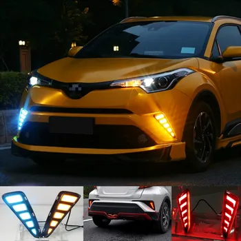 Automobiliu LED Dienos Veikia Šviesos 