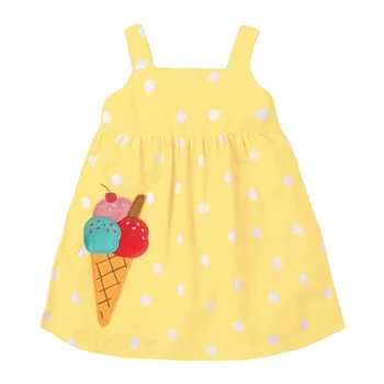 Mažai specialistė, Vaikų ice cream Suknelė Vasaros Kūdikių Mergaičių Rankovių Suknelės 2021 Vaikai Atostogų Suknelės, Vaikų Drabužiai