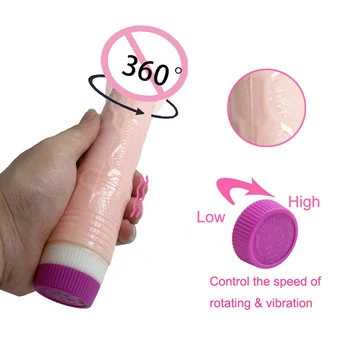 Sekso žaislai vibratorius realus didelis dildo sukasi vibracijos suaugusiems moterų netikrą didelės varpos falą intymios prekės, sekso produkto parduotuvė